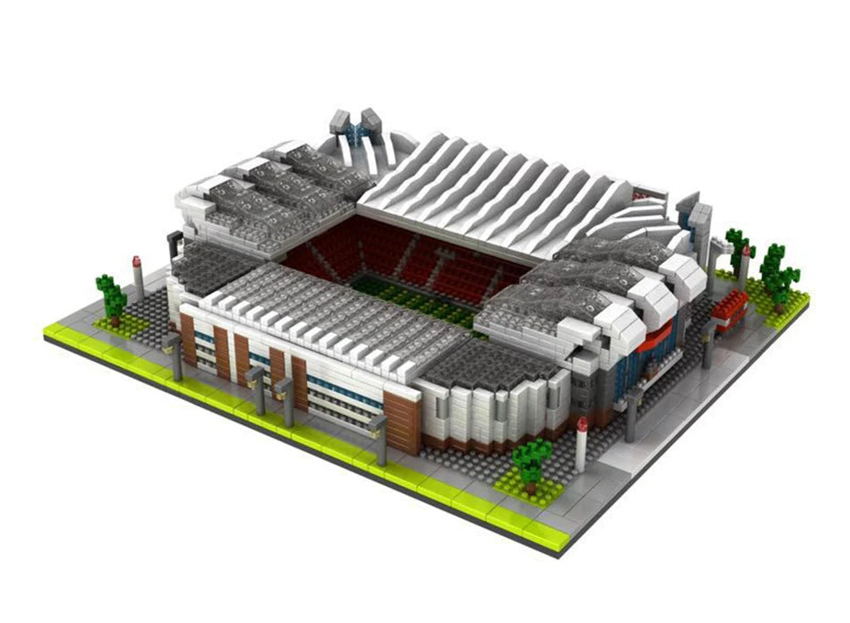 Barcelona Soccer Stadium Micro Blocks Building Sets Mini Bricks Architecture Building Block Toys for Adults Football Field Gift