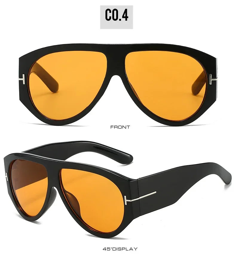 Women Oversized Polarized Sunglasses Fashion Gradient Shade Sunglasses Uv400 Outdoor Sports Sunglasses Men Glasses Eyewear