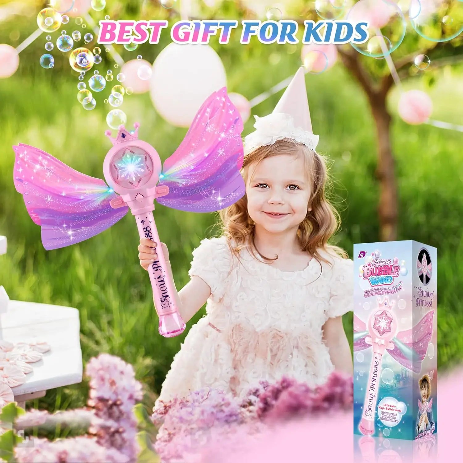 Bubble Wand for Toddlers Bubble Machine Girls Boys Electric Unicorn Bubble Wand Bubble Maker Bubble Blower Toys for Kid