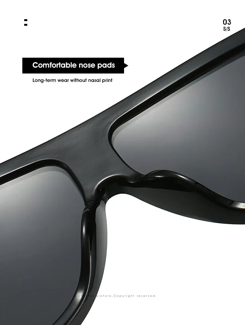 Women Oversized Polarized Sunglasses Fashion Gradient Shade Sunglasses Uv400 Outdoor Sports Sunglasses Men Glasses Eyewear