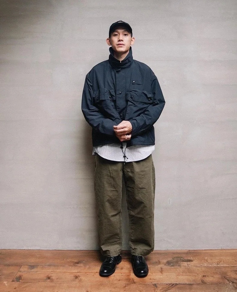 Retro Outdoor Windproof Waterproof Workwear Functional Hunting Jaet COMFY OUTDOOR Long Sve Hooded Coat for Autumn And Wi...