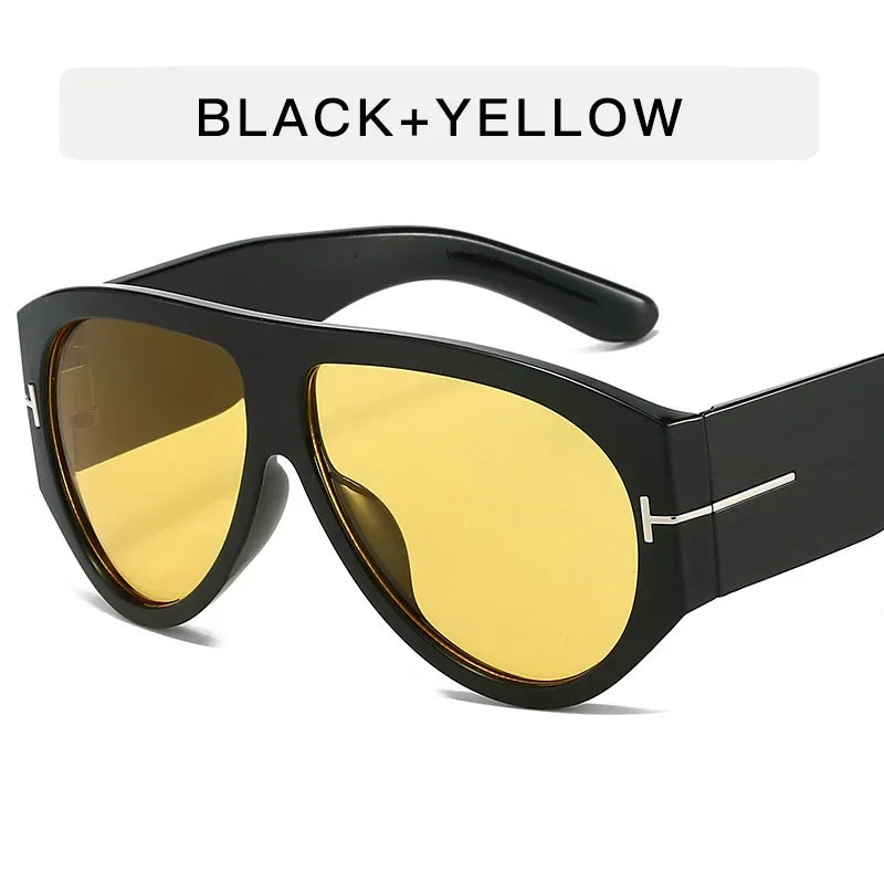 Women Oversized Polarized Sunglasses Fashion Gradient Shade Sunglasses Uv400 Outdoor Sports Sunglasses Men Glasses Eyewear