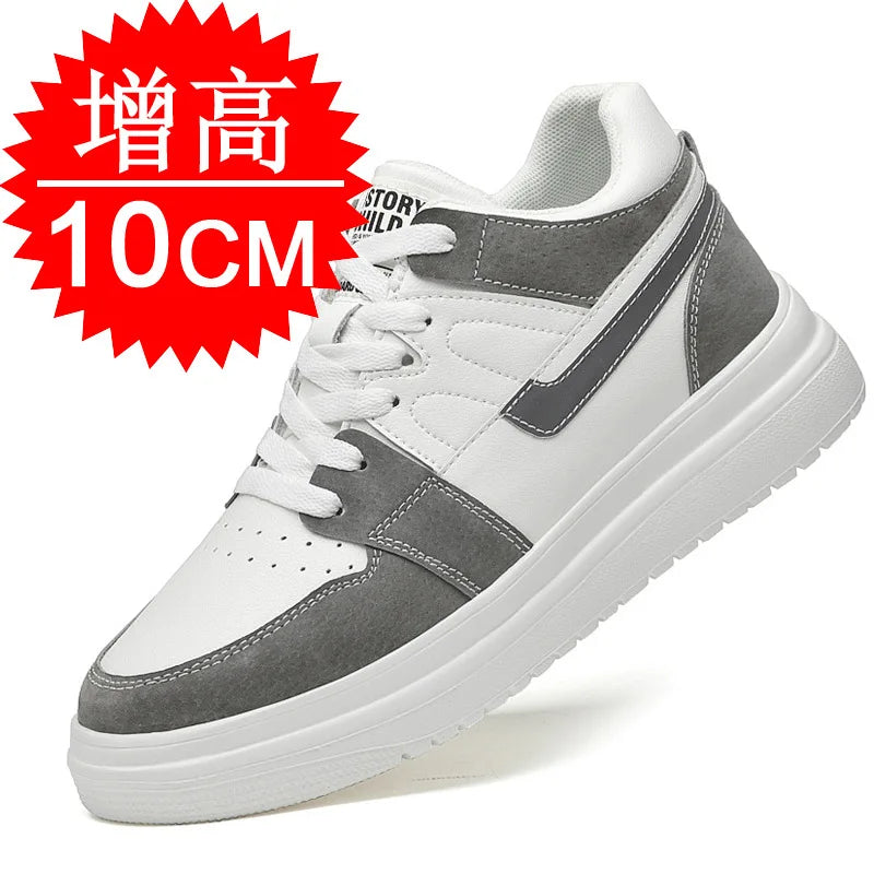 Men Elevator Shoes Heightening Sneakers for Men 4cm 6cm 8cm 10cm Breathable Height Increased Shoes for Man Sports Shoes