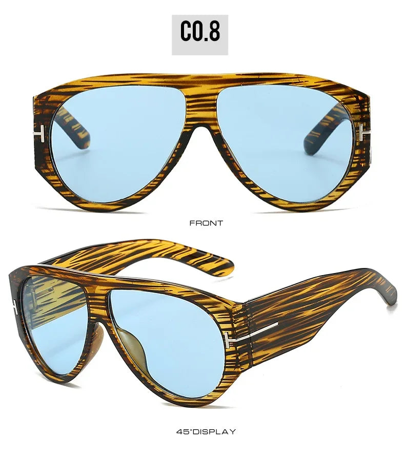 Women Oversized Polarized Sunglasses Fashion Gradient Shade Sunglasses Uv400 Outdoor Sports Sunglasses Men Glasses Eyewear