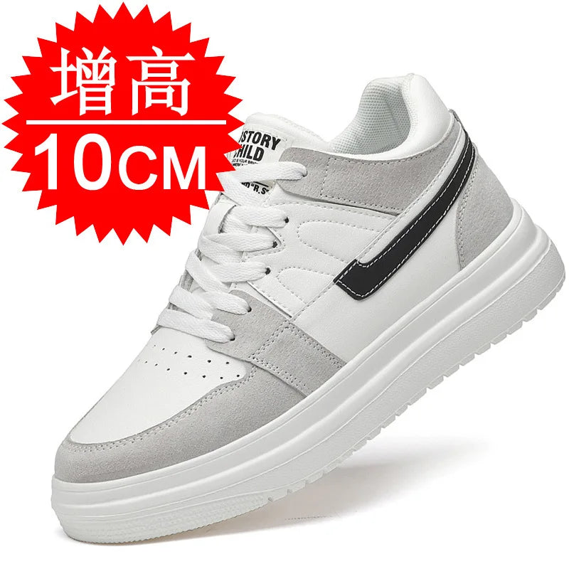 Men Elevator Shoes Heightening Sneakers for Men 4cm 6cm 8cm 10cm Breathable Height Increased Shoes for Man Sports Shoes
