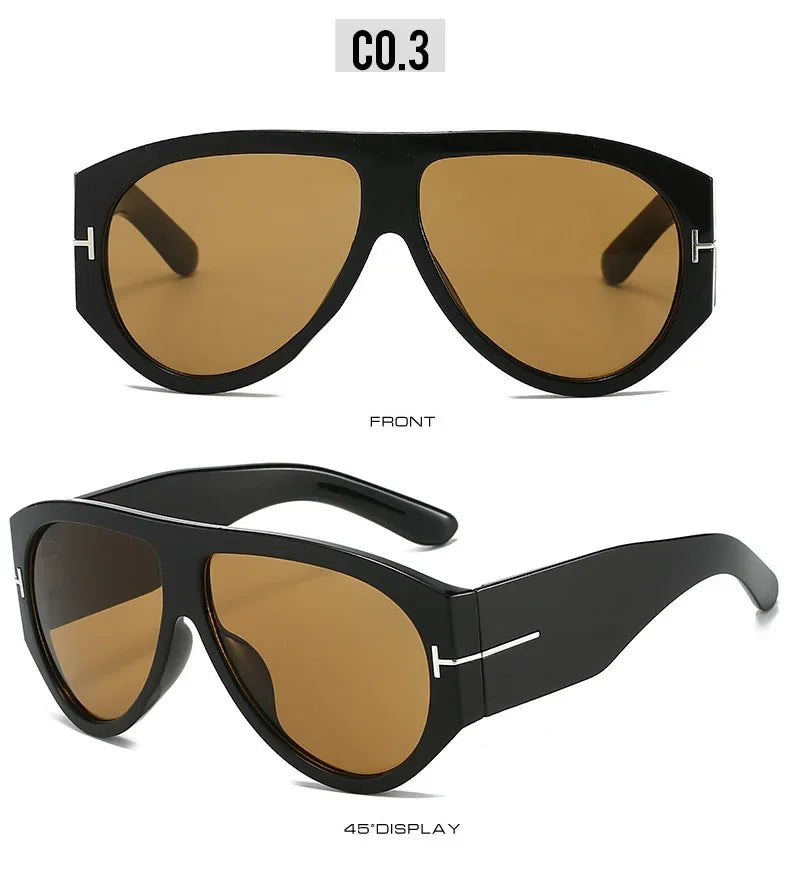 Women Oversized Polarized Sunglasses Fashion Gradient Shade Sunglasses Uv400 Outdoor Sports Sunglasses Men Glasses Eyewear