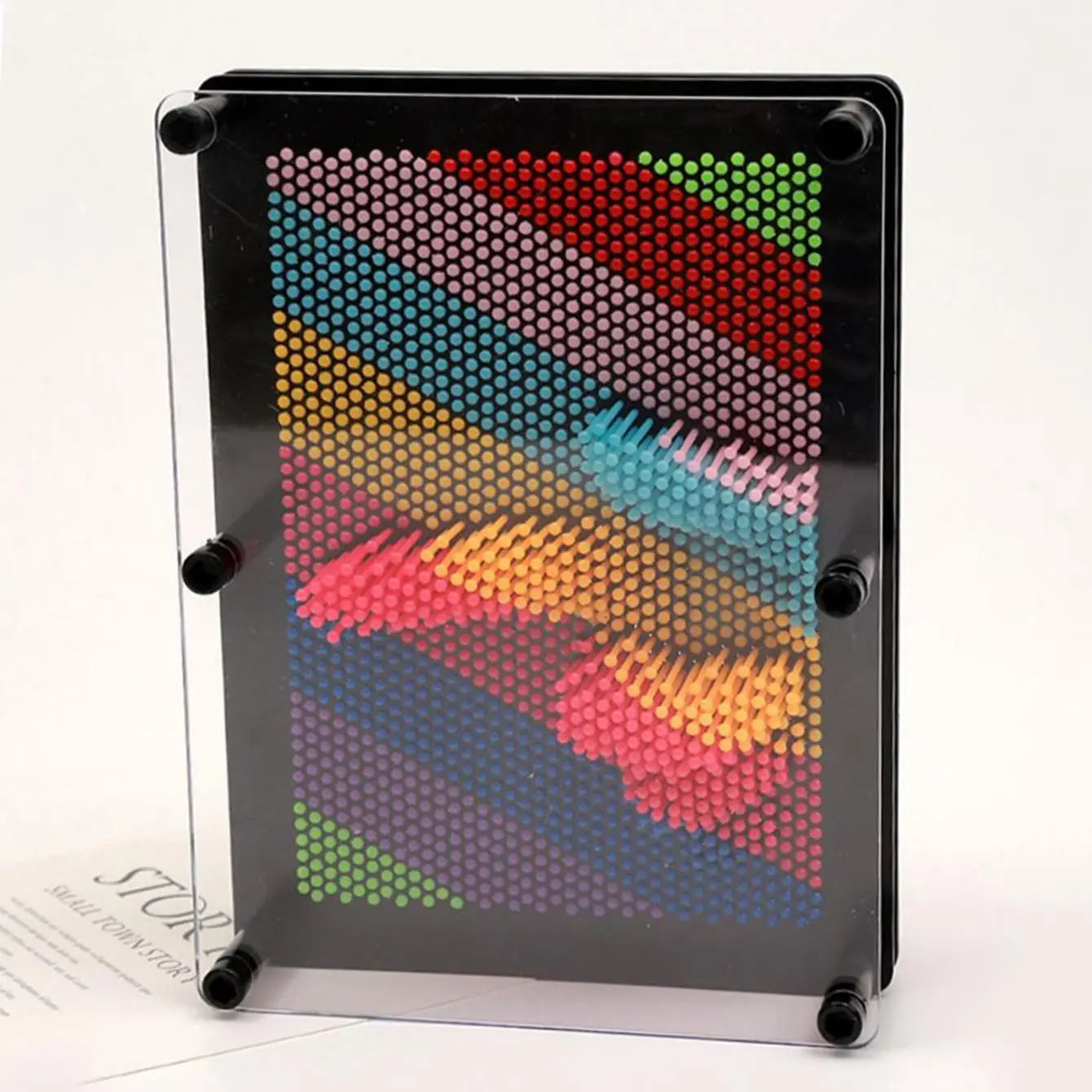 3D Clone Metal Pin Antistress Art Clone Hand Shape Model kid Toys Pinscreen Needle Board Sculptures Painting Carving Pinart Gift