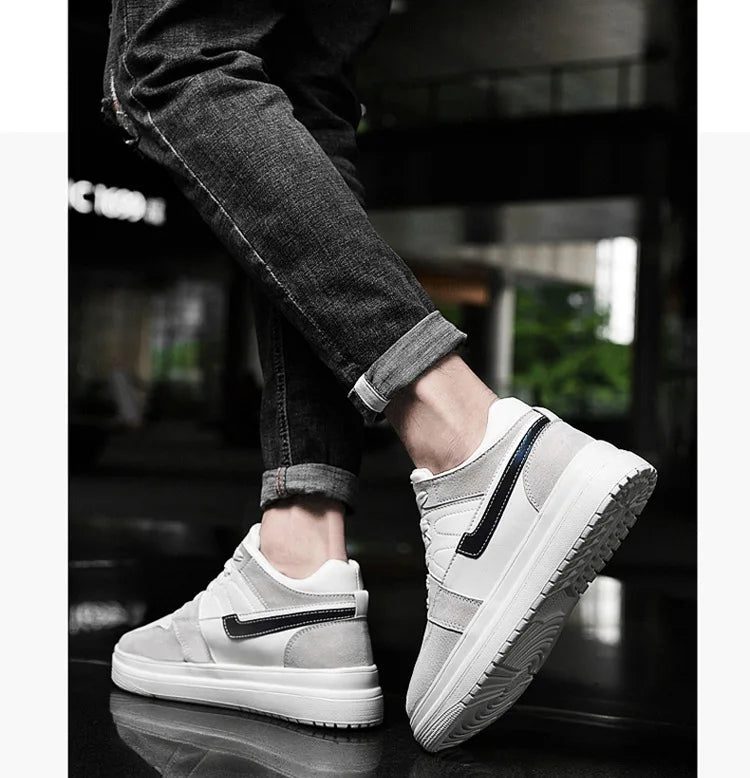 Men Elevator Shoes Heightening Sneakers for Men 4cm 6cm 8cm 10cm Breathable Height Increased Shoes for Man Sports Shoes