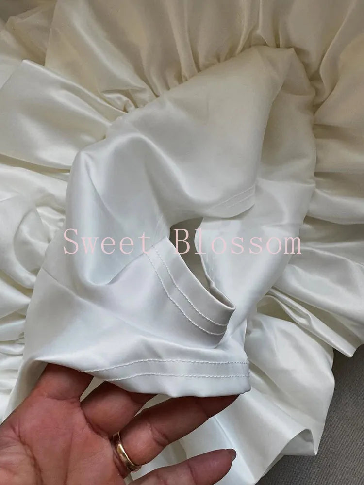 Summer Elegant White Sweet Slim Dress Women French Retro Sleeveless Bud Hepburn Dresses New Fashion Aesthetic Party Clothes 2025