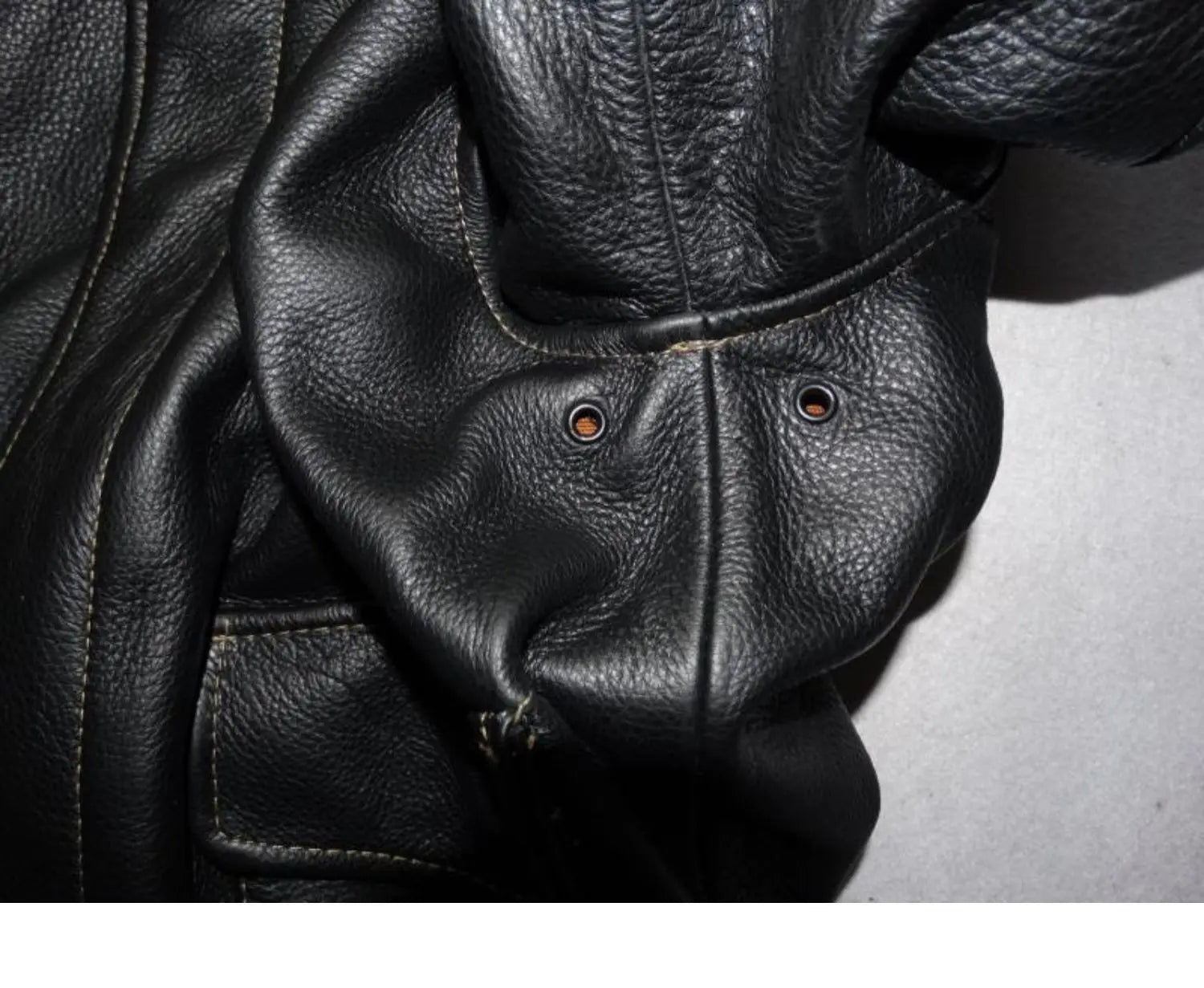 A2 Air Force Flight Leather Jaet Men's Slim Fit ort Sle Top Layer Cowhide Genuine Leather Clothing Faionable Streetwear