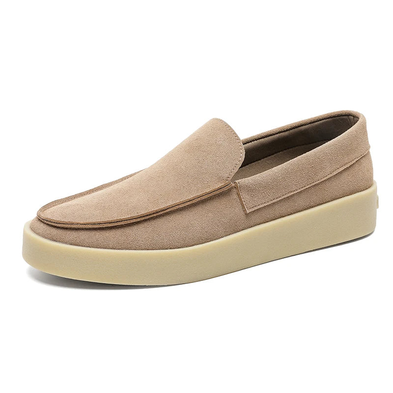 New Loafers Men Casual Shoes Canvas Shoes Man Breathable Slip-on Driving Flat Shoes Comfortable Walking Shoes Sneakers