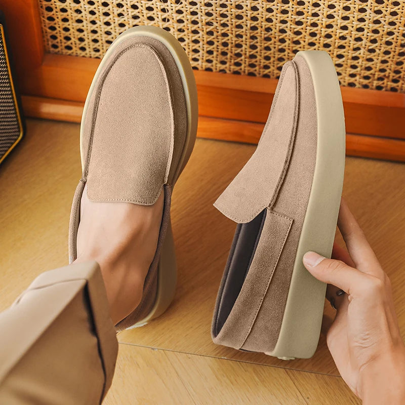 New Loafers Men Casual Shoes Canvas Shoes Man Breathable Slip-on Driving Flat Shoes Comfortable Walking Shoes Sneakers